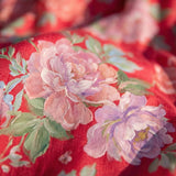Mariana – Vestido floral com decote em V