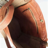 Elle - Bolsa de ombro clássica em pele