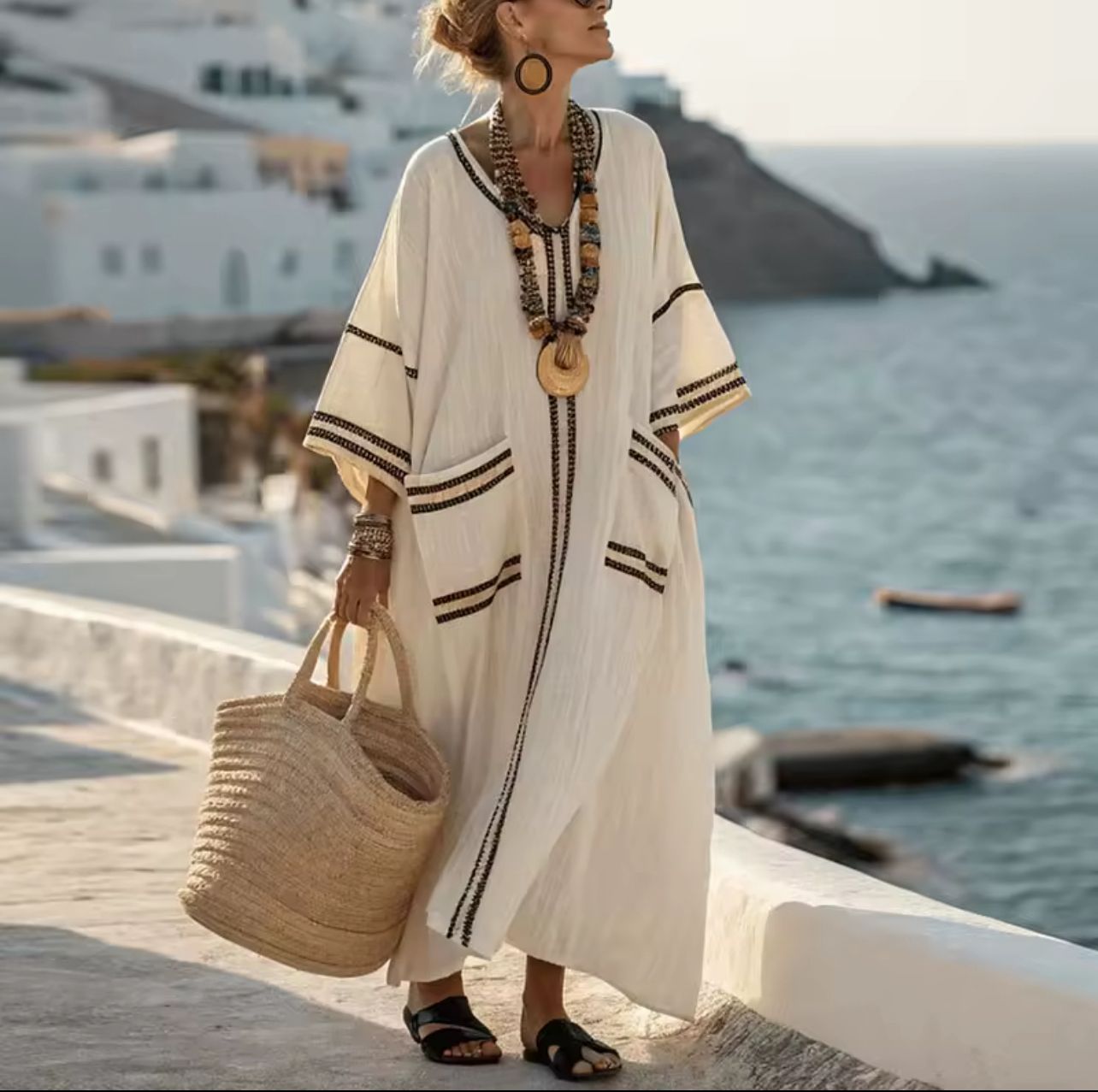 Vestido Longo Elegant Mary para um Look de Verão Estiloso