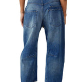 Margarida - Jeans de Corda em Patchwork