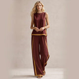Sara - Conjunto Elegante com Pernas Largas