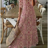 Luna - Vestido Midi de Estilo Boho Sem Esforço